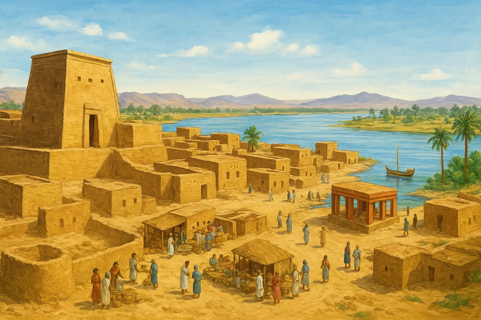 Ancient ruins of the Kingdom Of Kerma, showcasing historical architecture and archaeological significance.