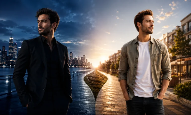 Dior Sauvage vs Armaf Ventana comparison showing a luxury fragrance choice versus an affordable everyday alternative for men