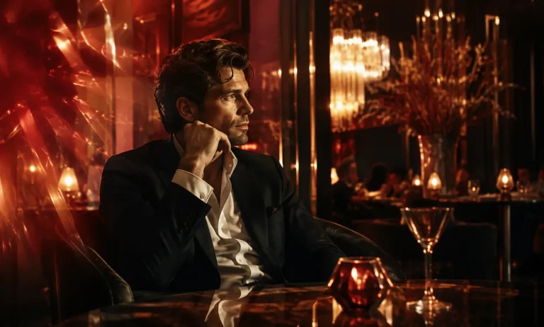 A sophisticated man considering whether the luxury and prestige of Baccarat Rouge 540 justify its high price