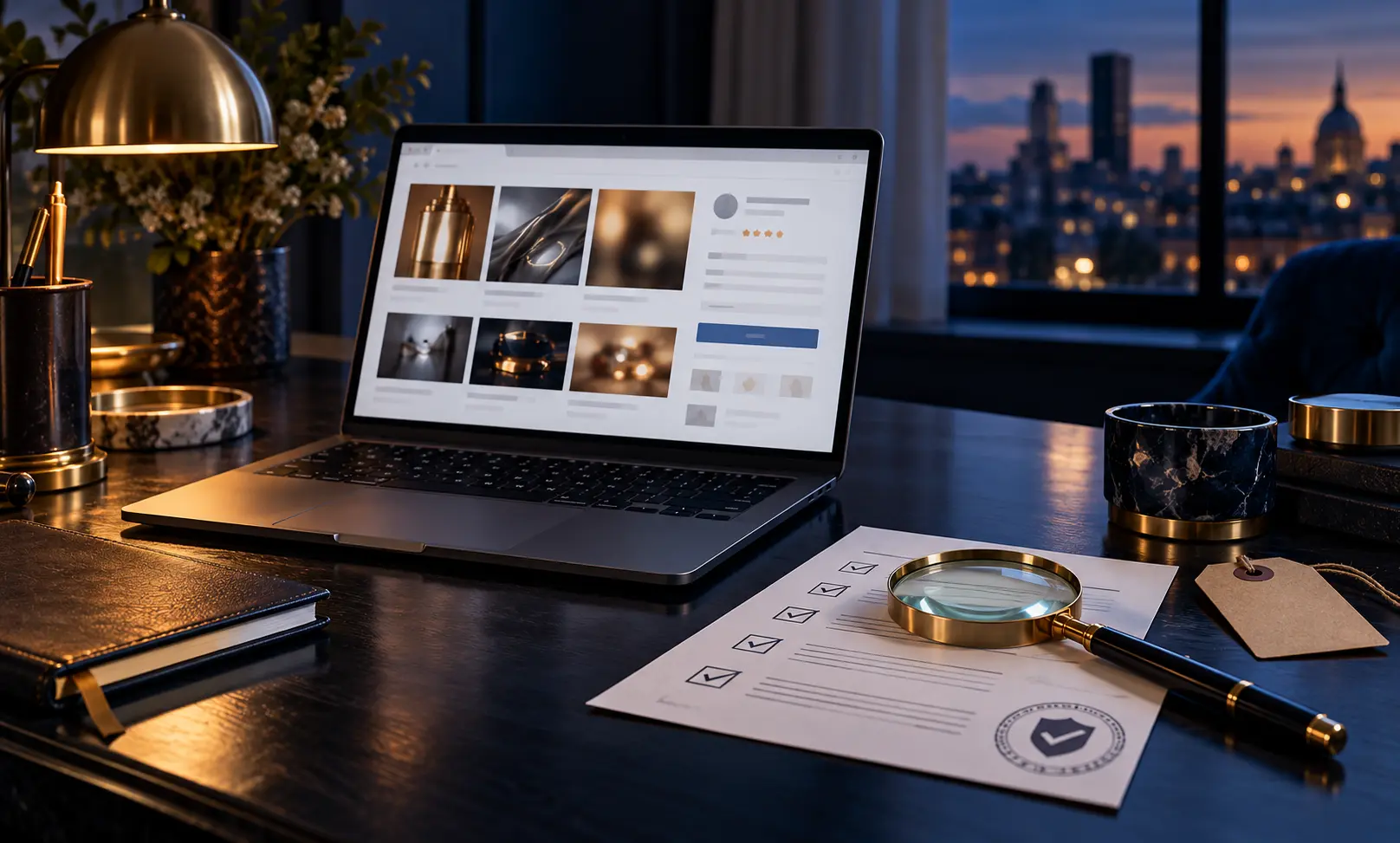 Online authenticity checklist and seller verification process before buying Bleu de Chanel from eBay